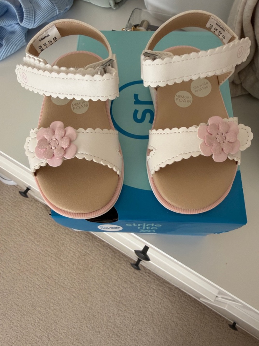 Stride Rite Savannah Floral Sandals